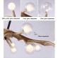 IQ2264 22 LIGHTS RETRO RESIN ANTLER CHANDELIER
